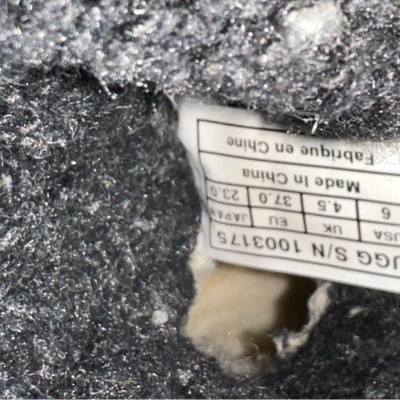 UGG Black Knit Boots - Picture 5 of 10